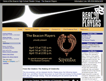 Tablet Screenshot of beaconplayers.com